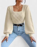 Square Charm Knit