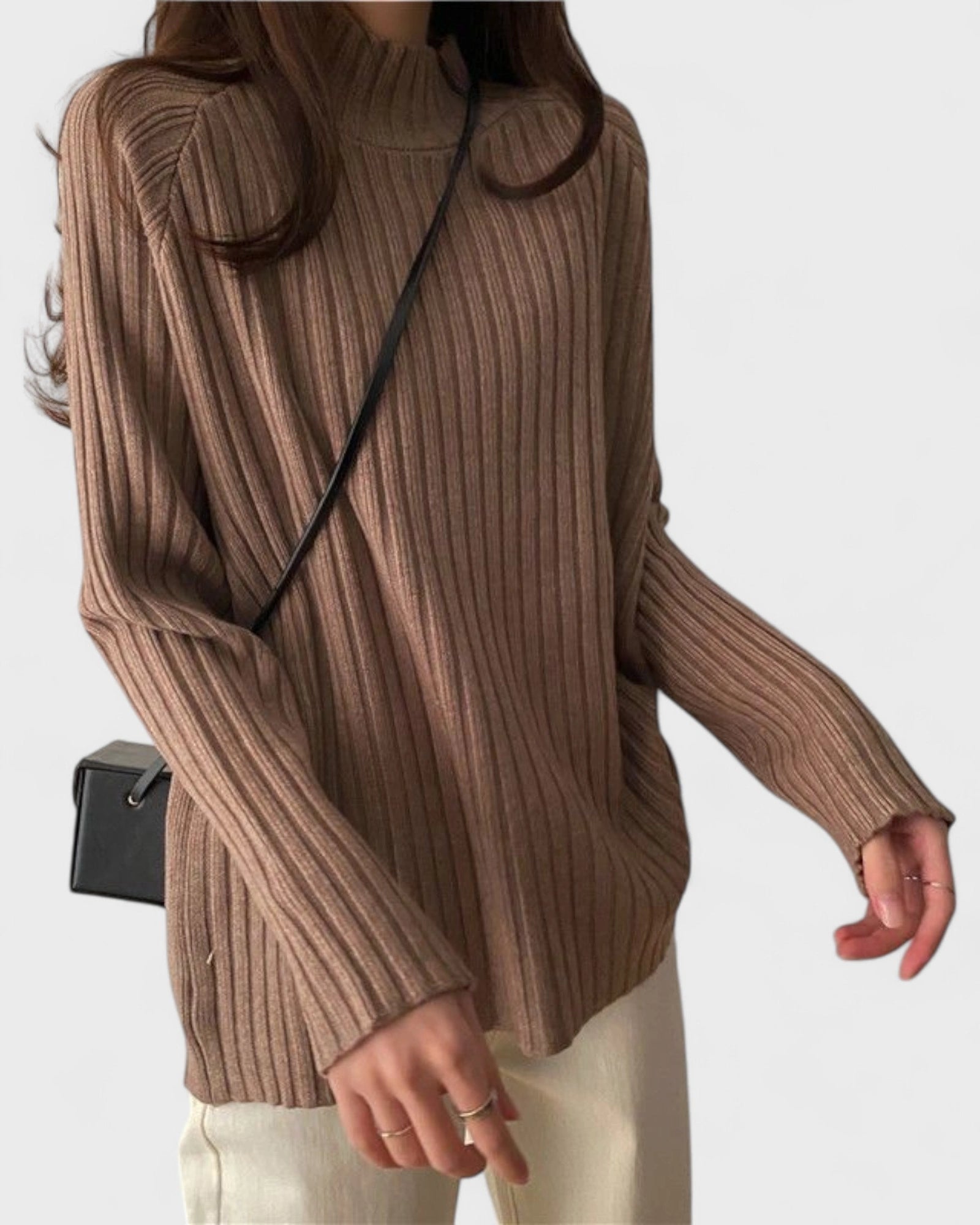 Relaxed Ribbed Sweater