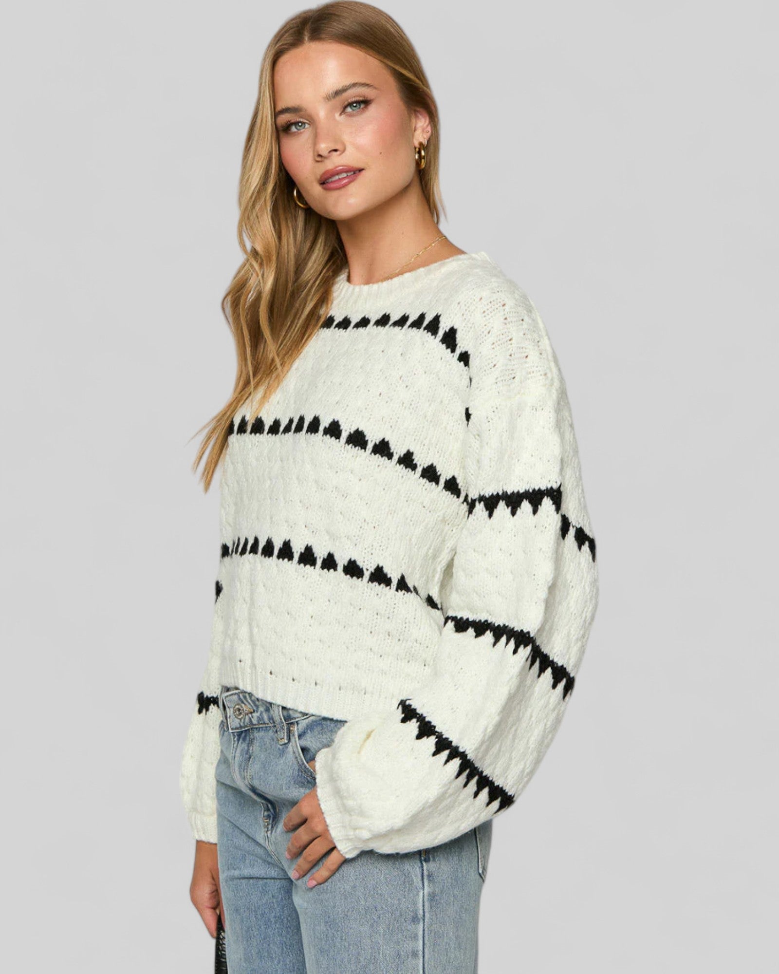 Chic Stripes Pullover