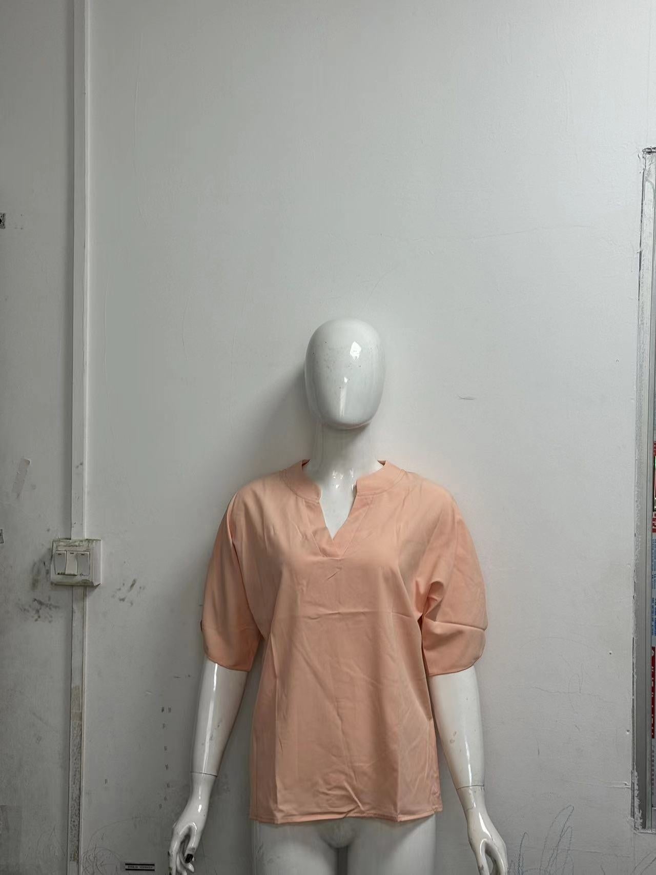 Casual V-Neck Chiffon Shirt