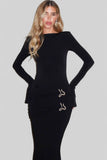 Winter Slim-Fit Long Sleeve Dress