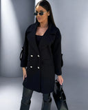 Classic Woolen Suit Coat