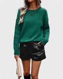 Classic Wool Round Neck Sweater