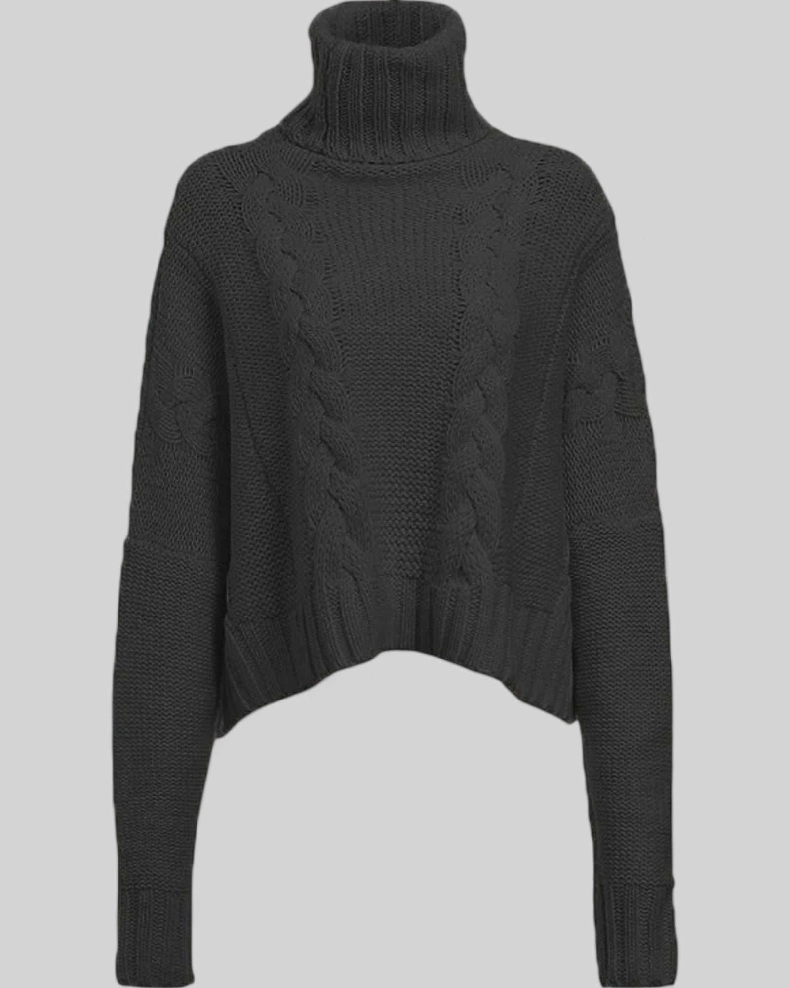 Cozy Cable Turtleneck