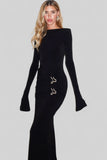 Winter Slim-Fit Long Sleeve Dress