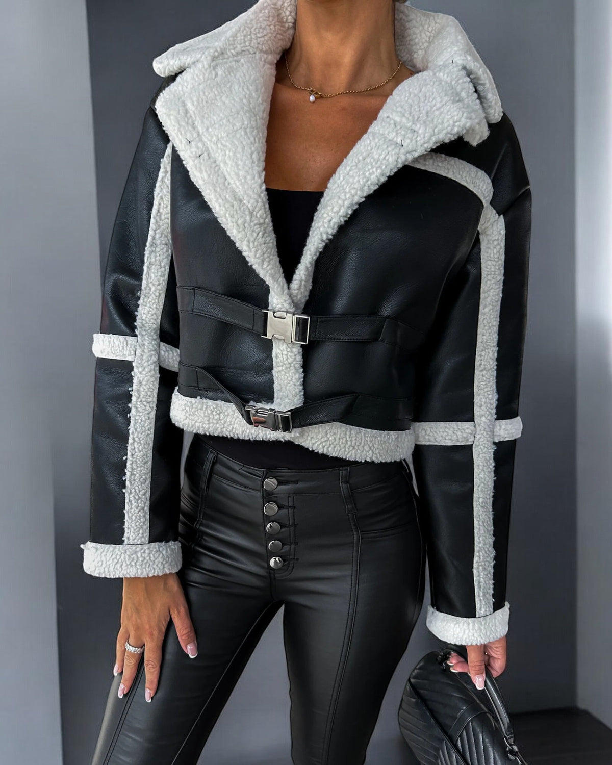 Fur-Lined Luxe Jacket