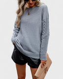 Classic Wool Round Neck Sweater