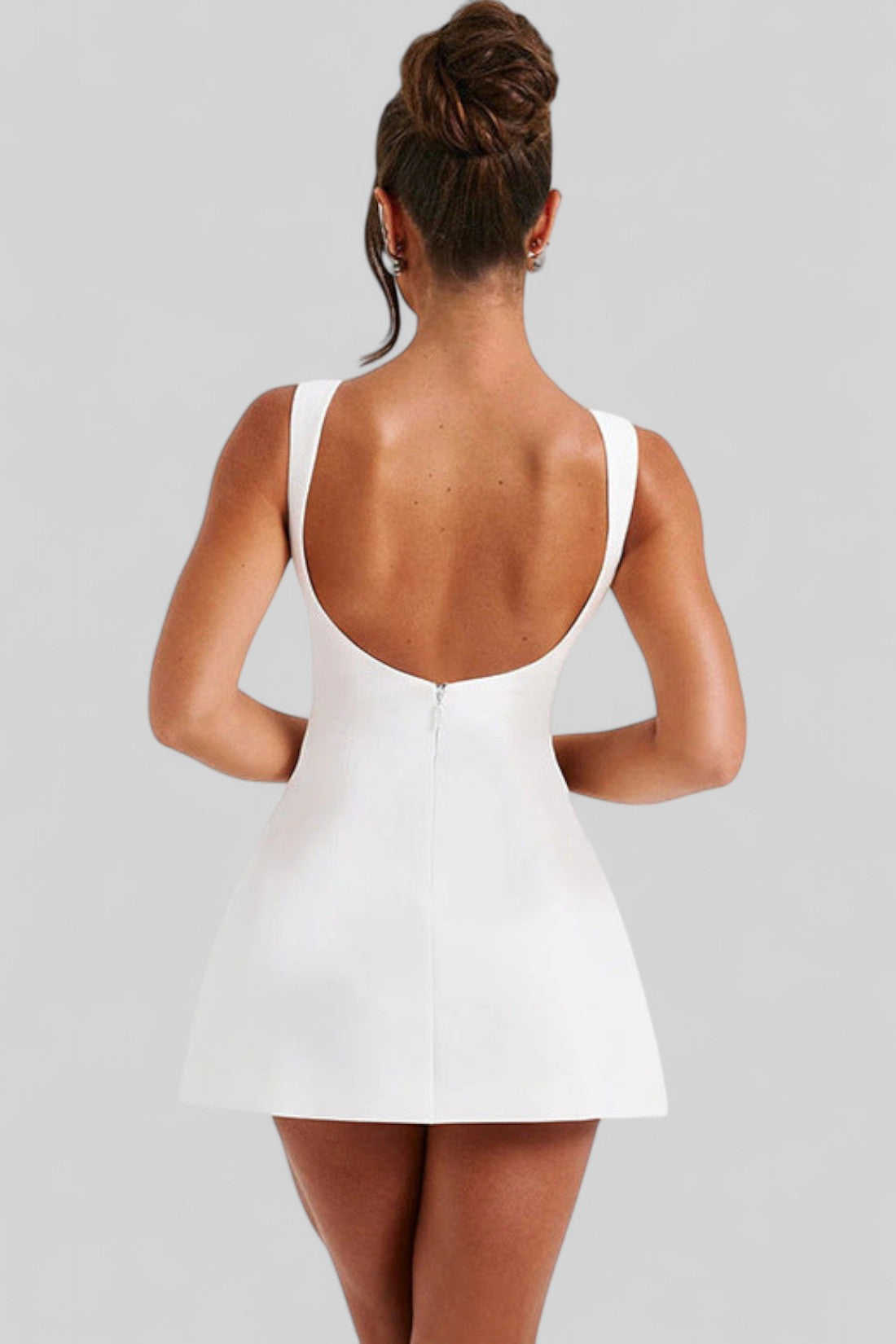 Sexy Slim-Fitting Backless Dress