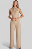 Sleek Wide-Leg Jumpsuit