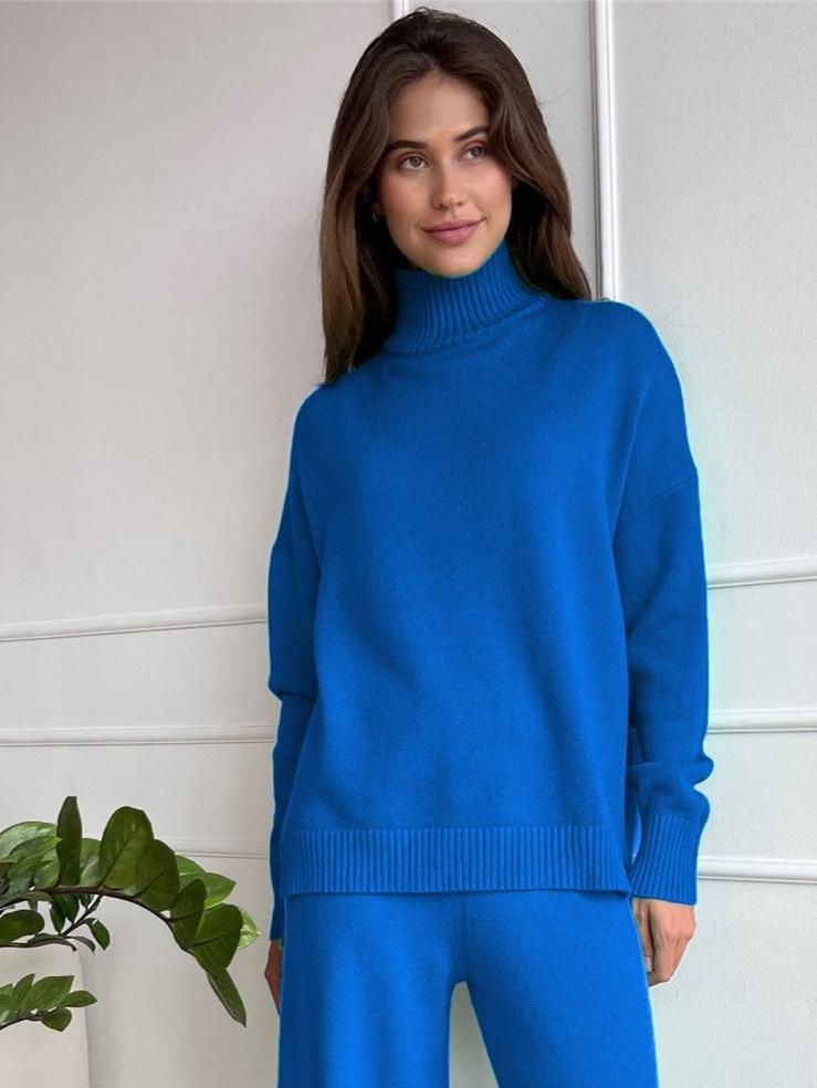 Cozy Turtleneck Knit Set