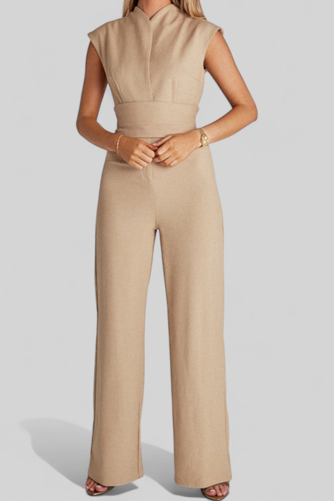 Sleek Wide-Leg Jumpsuit