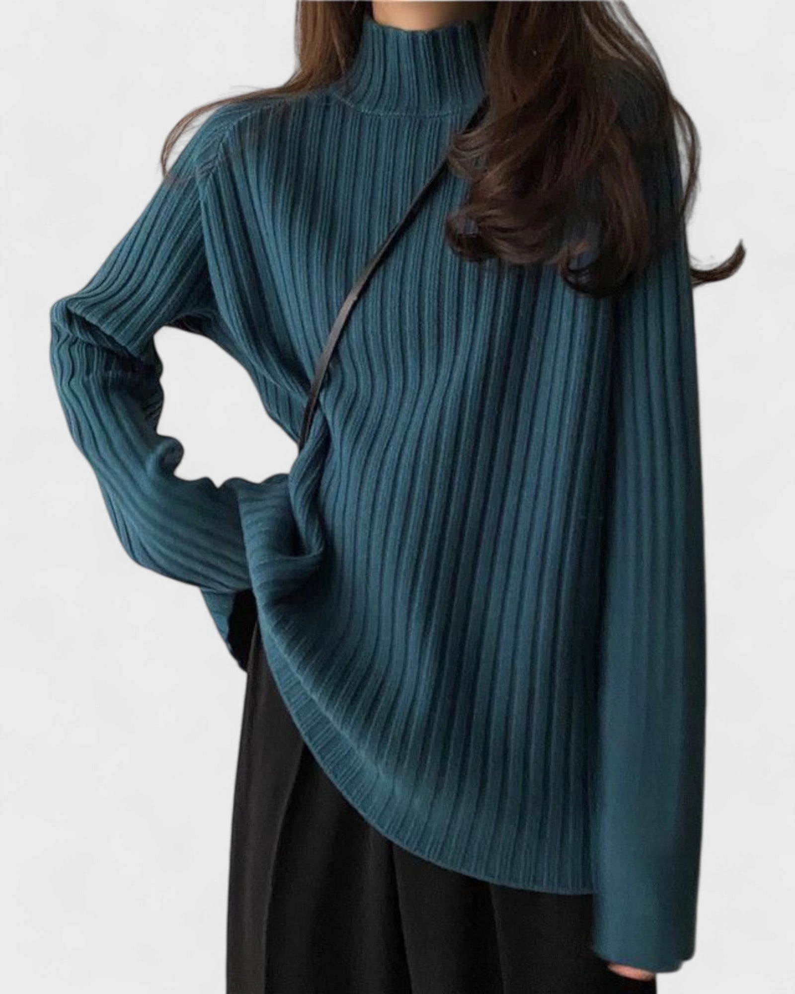 Relaxed Ribbed Sweater