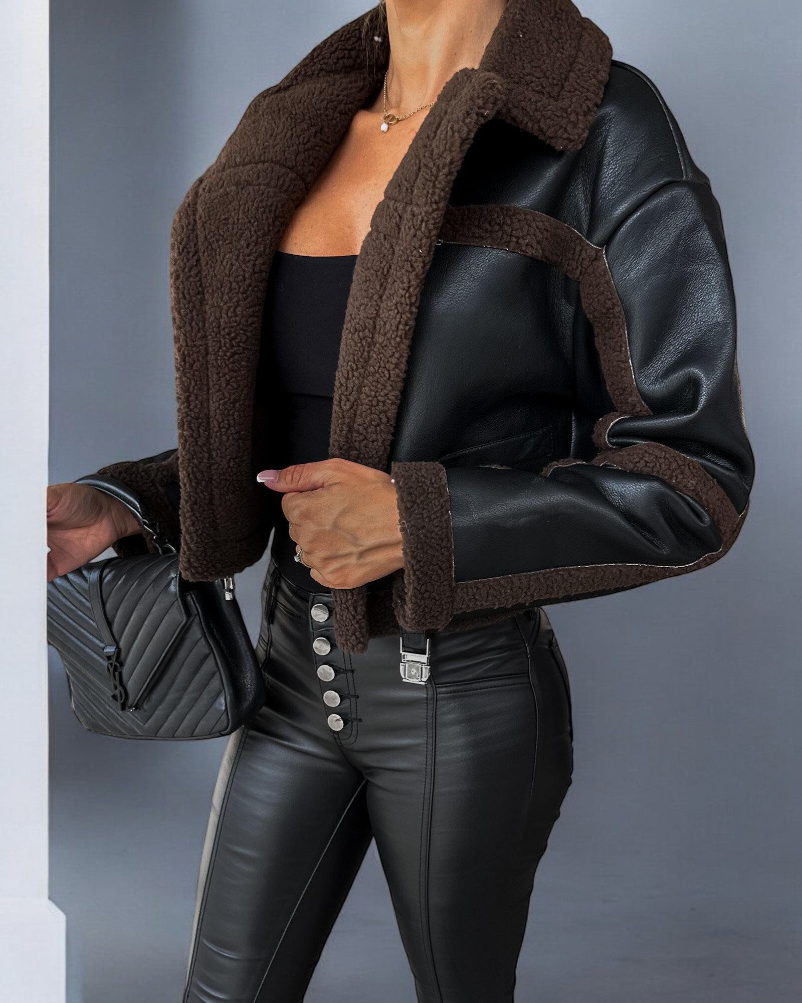 Fur-Lined Luxe Jacket