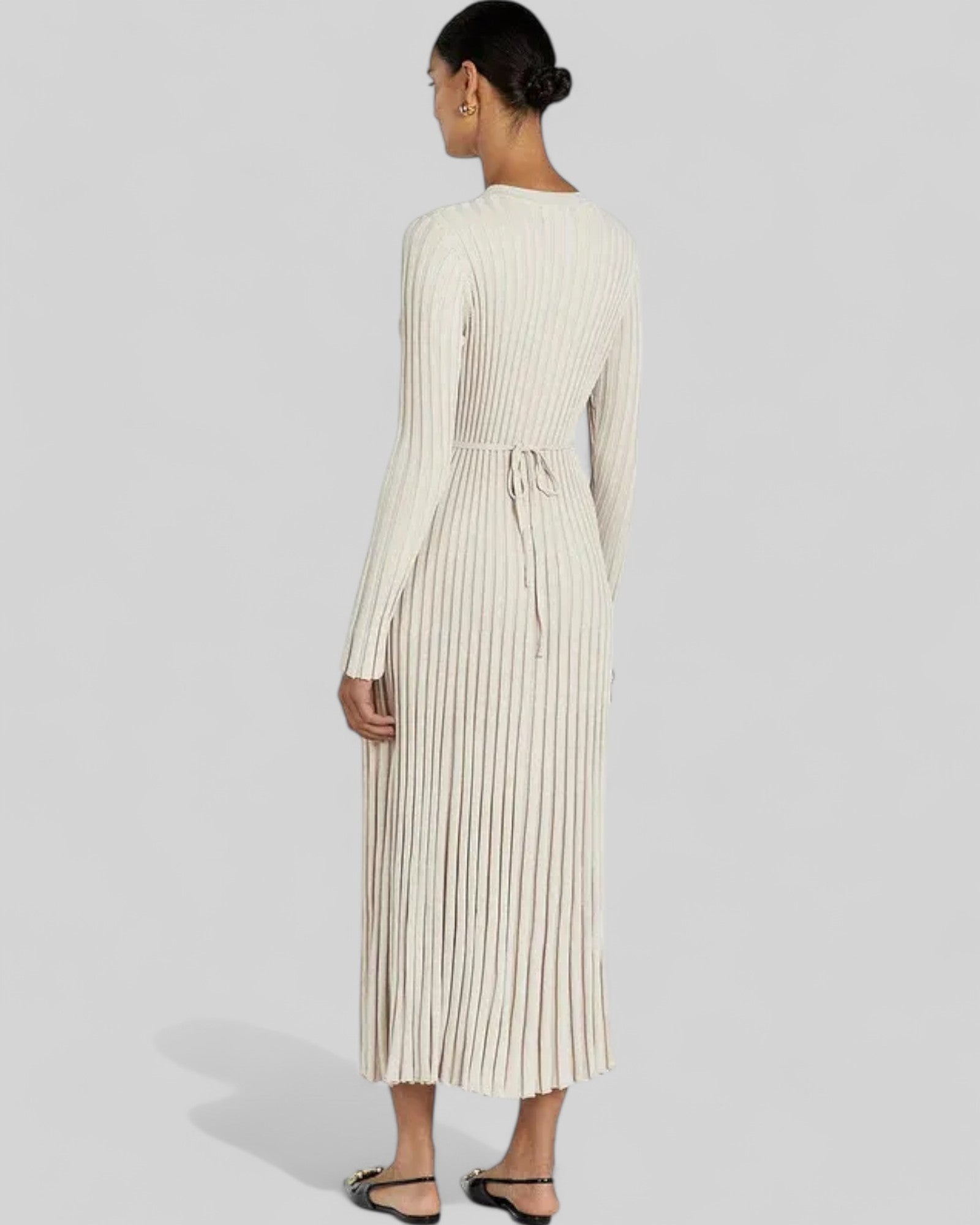 Cozy A-Line Knit Dress