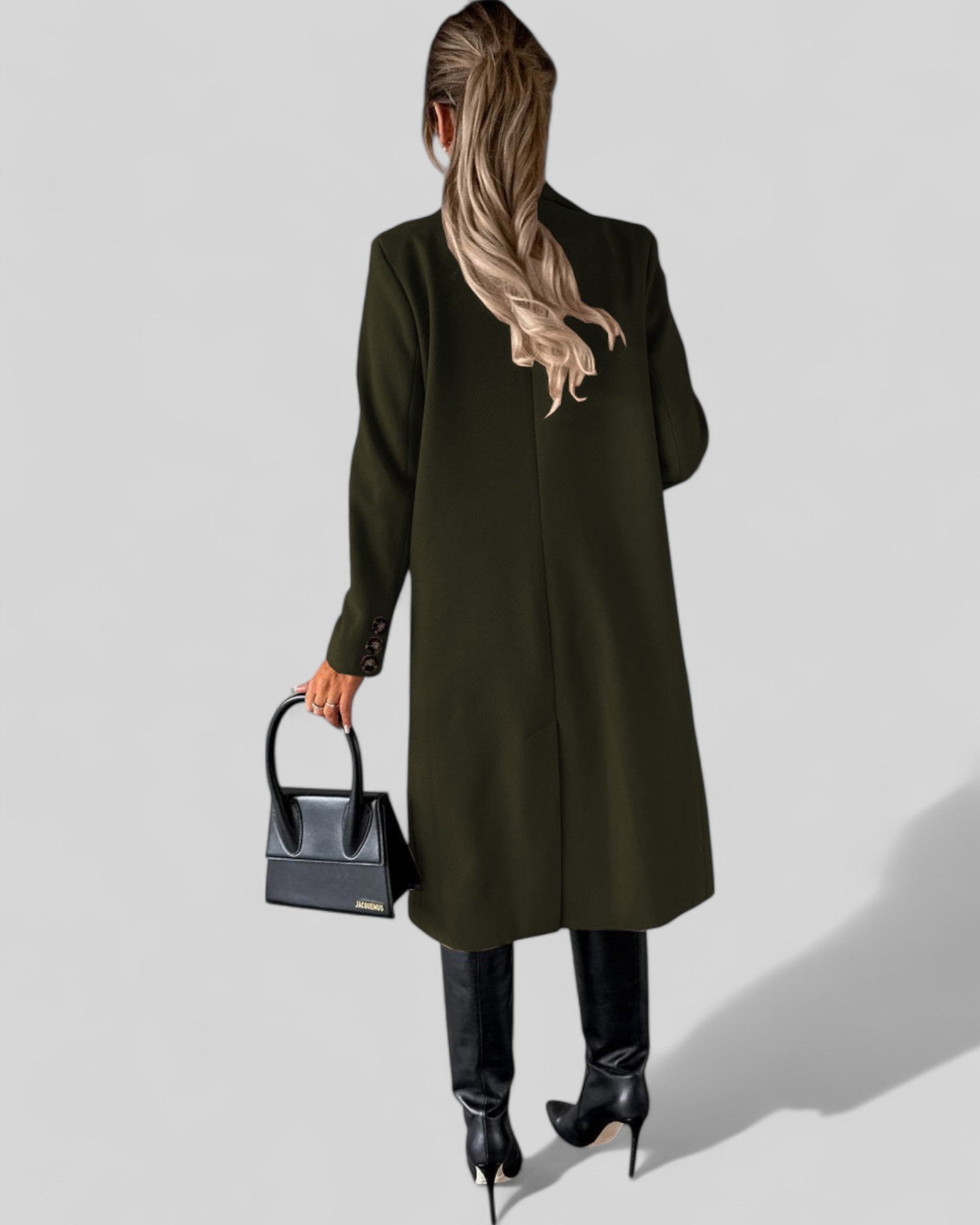 Elegant Long Lapel Coat