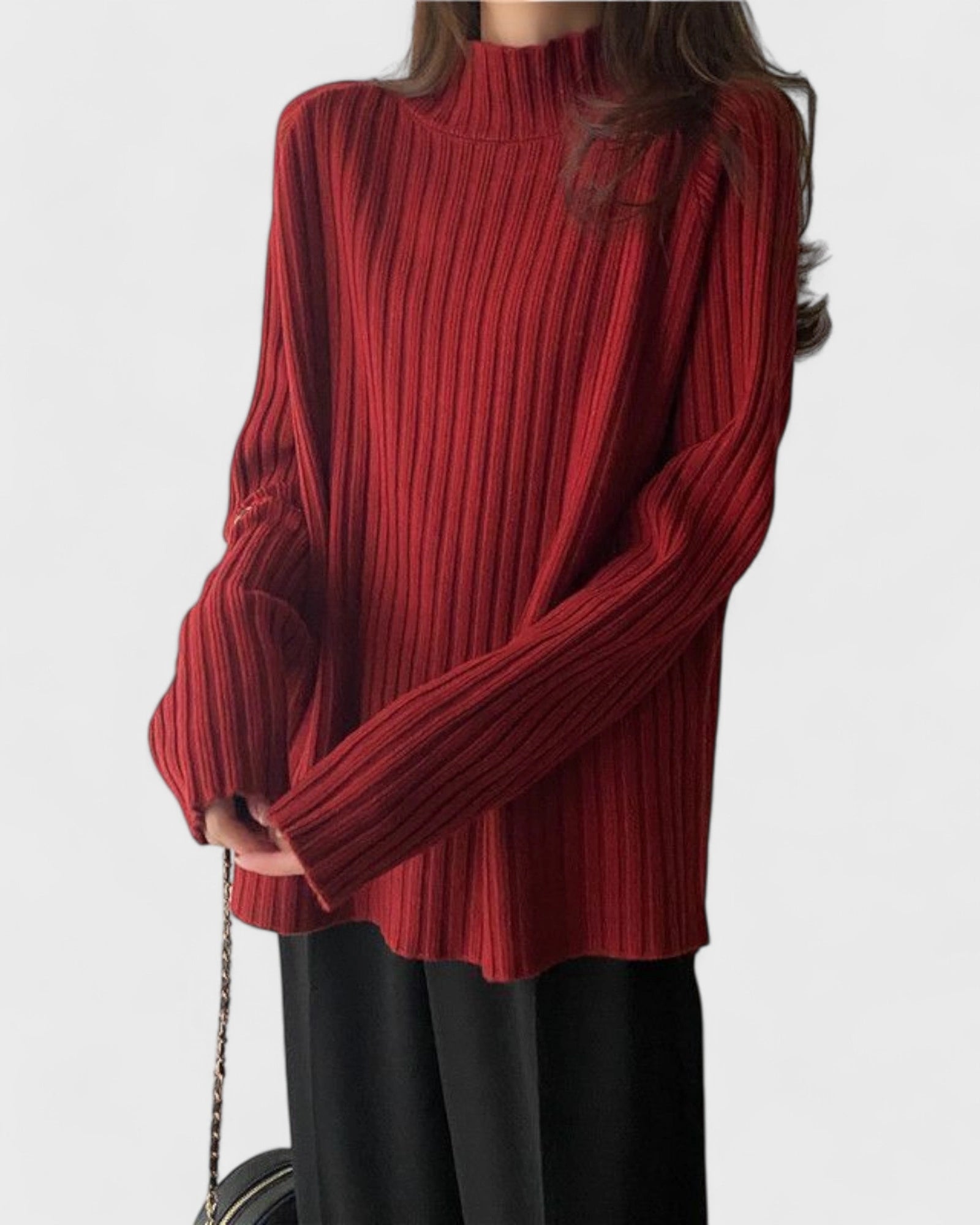 Relaxed Ribbed Sweater