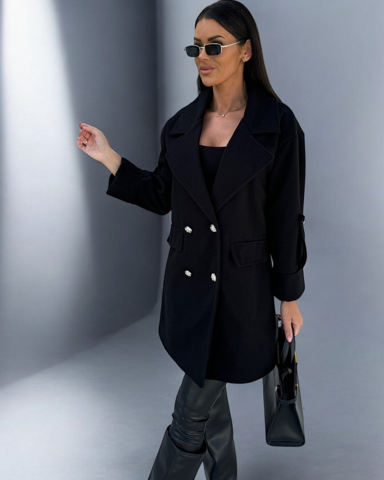 Classic Woolen Suit Coat