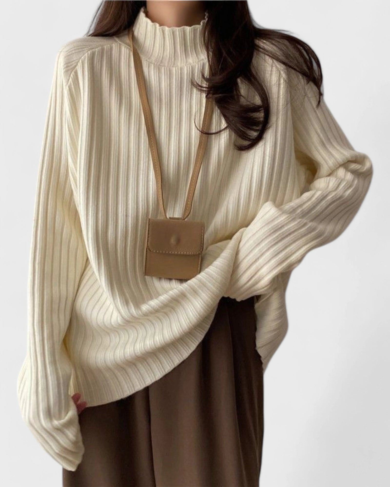 Relaxed Ribbed Sweater